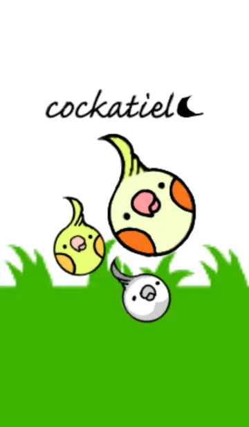 オカメインコのLINE着せ替え