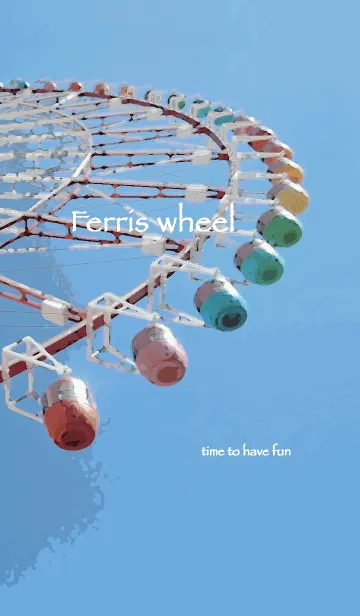 [LINE着せ替え] Ferris wheelの画像1