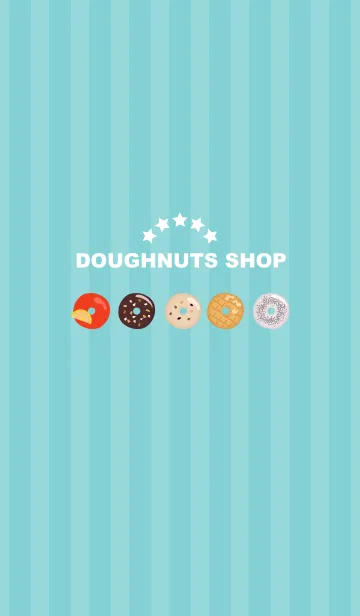 [LINE着せ替え] DOUGHNUTS SHOP ver.3の画像1