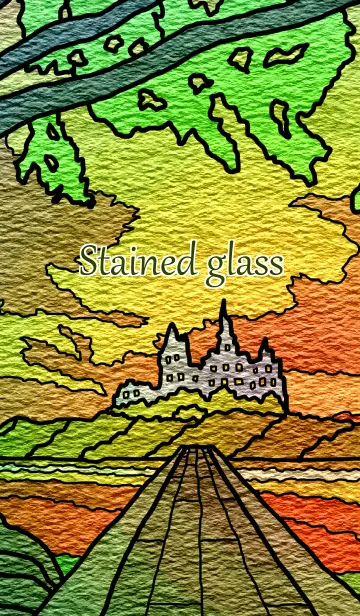 [LINE着せ替え] Like a stained glass3の画像1