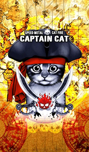 [LINE着せ替え] キャプテン・キャットの画像1