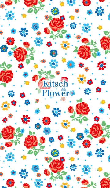 [LINE着せ替え] Kitsch Flowerの画像1