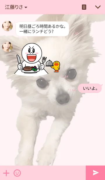 [LINE着せ替え] チワワールドの画像3