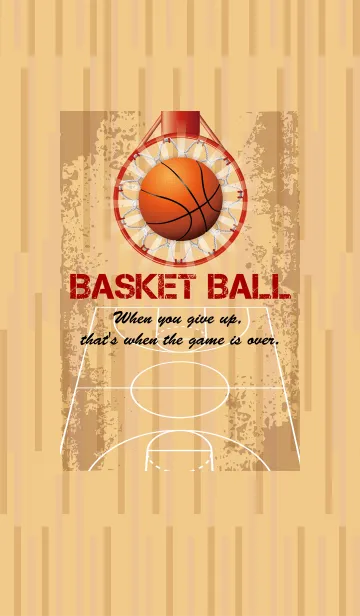 BASKET BALL -Never give up- ver.2の着せ替えメイン画像