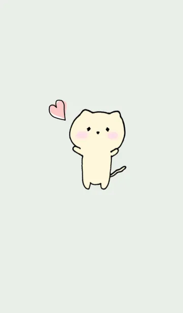 [LINE着せ替え] ナチュラルねこさん♪の画像1