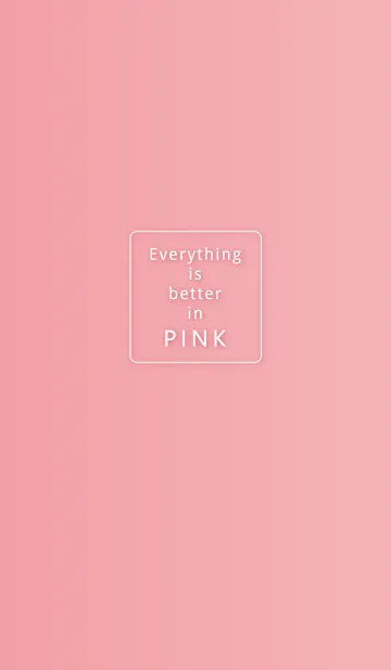 [LINE着せ替え] Everything is better in PINKの画像1