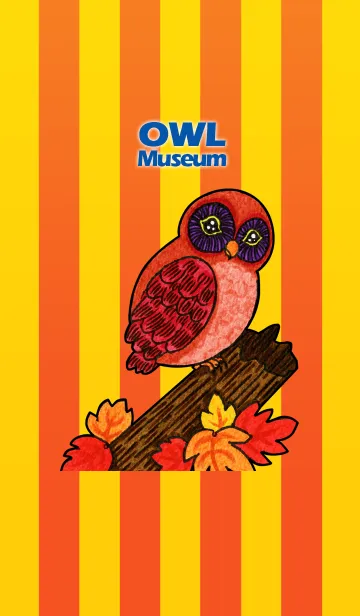 [LINE着せ替え] OWL Museum 8 - Autumn Owlの画像1