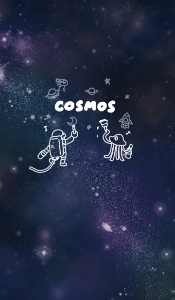 [LINE着せ替え] cosmos16の画像1