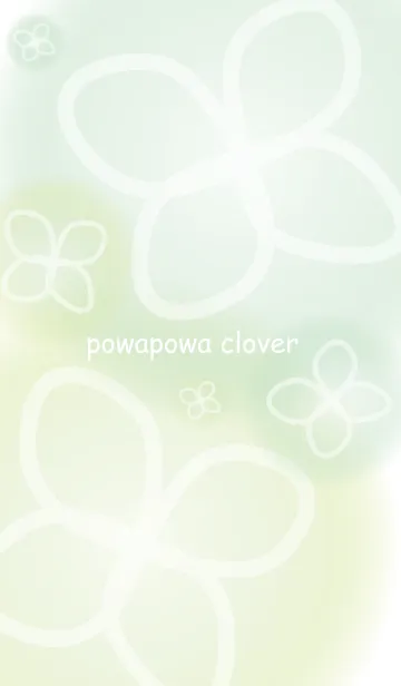 [LINE着せ替え] powapowa cloverの画像1