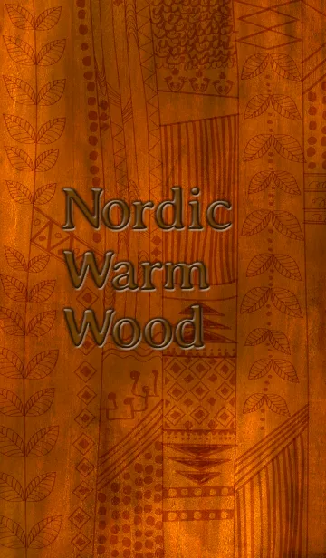 [LINE着せ替え] Nordic Warm Woodの画像1