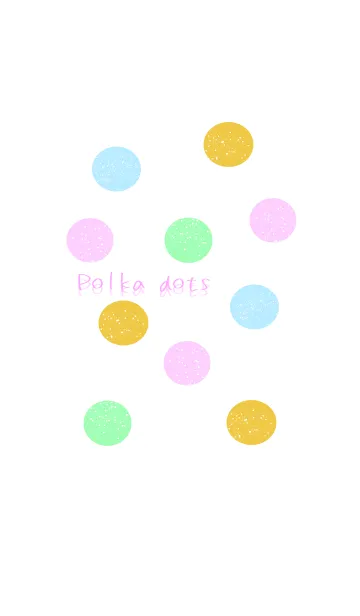 Polka dots patternの着せ替えメイン画像