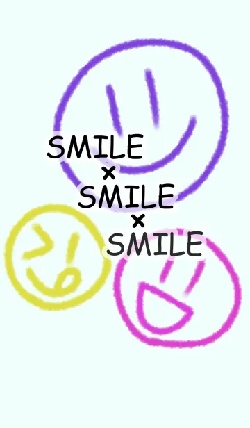 [LINE着せ替え] SMILE×SMILE×SMILEの画像1