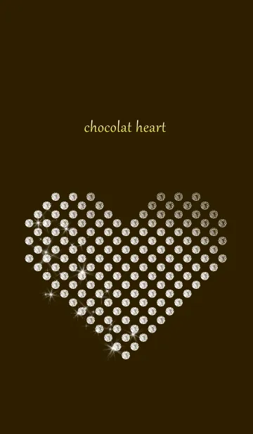 [LINE着せ替え] chocolat heartの画像1