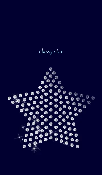 [LINE着せ替え] classy starの画像1