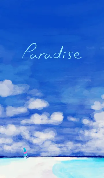 [LINE着せ替え] Paradise hereの画像1