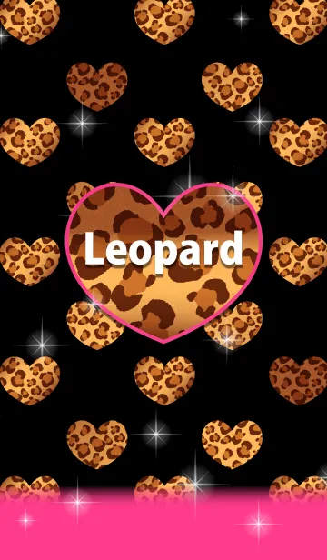 [LINE着せ替え] Leopard-Heart-の画像1