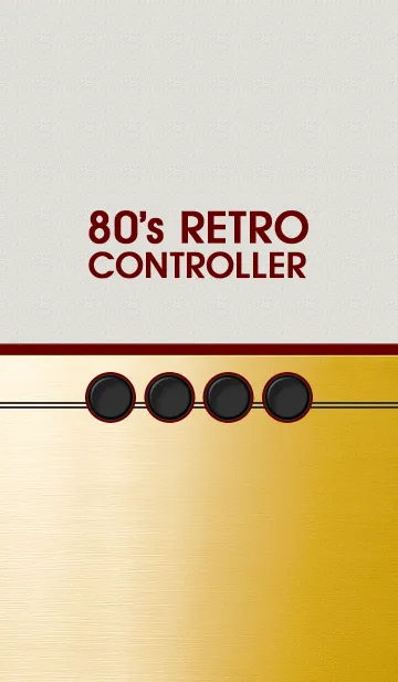 [LINE着せ替え] 80's Retro Controllerの画像1