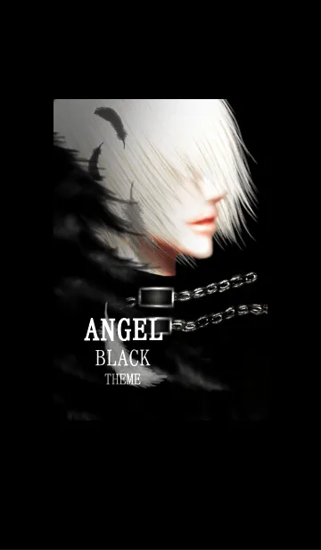 [LINE着せ替え] ANGEL ver.blackの画像1