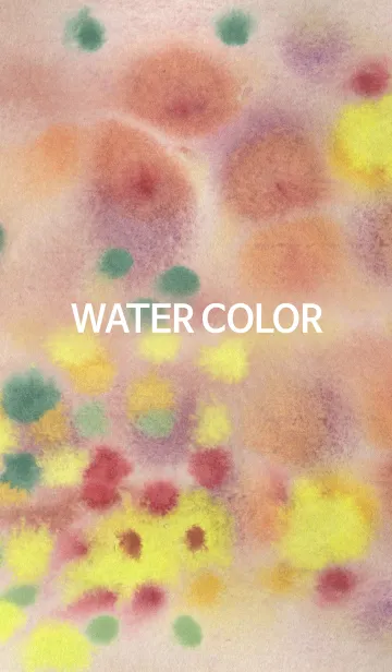 [LINE着せ替え] water color_warmの画像1