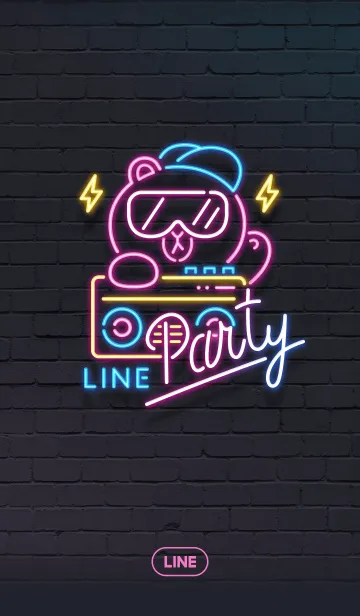 LINE Partyの着せ替えメイン画像