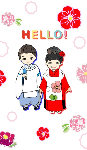 [LINE着せ替え] 七五三のお祝いしよう！の画像1