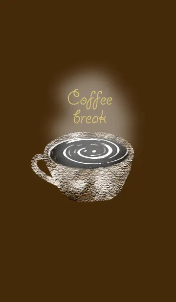 [LINE着せ替え] ほっと一息。珈琲をどうぞ。の画像1