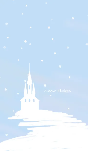 [LINE着せ替え] Snowflakesの画像1