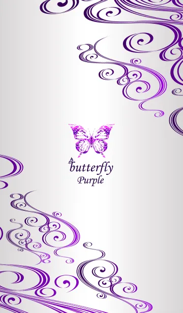 new butterfly purpleの着せ替えメイン画像