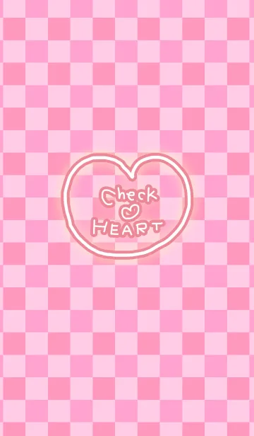[LINE着せ替え] Check ＆ HEARTの画像1