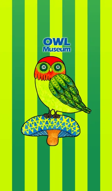[LINE着せ替え] OWL Museum 11 - Forest Owlの画像1