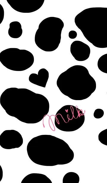 [LINE着せ替え] Love ＆ milkの画像1