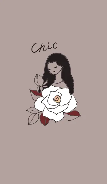 [LINE着せ替え] シックな着せかえの画像1