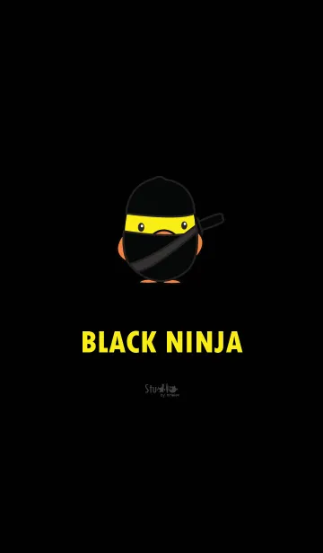 [LINE着せ替え] Black ninjaの画像1