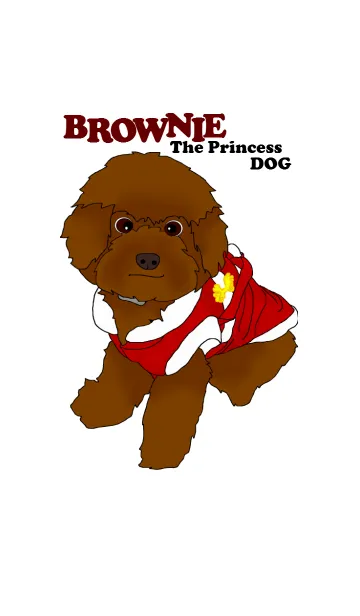 [LINE着せ替え] Brownie - The Princess Dogの画像1