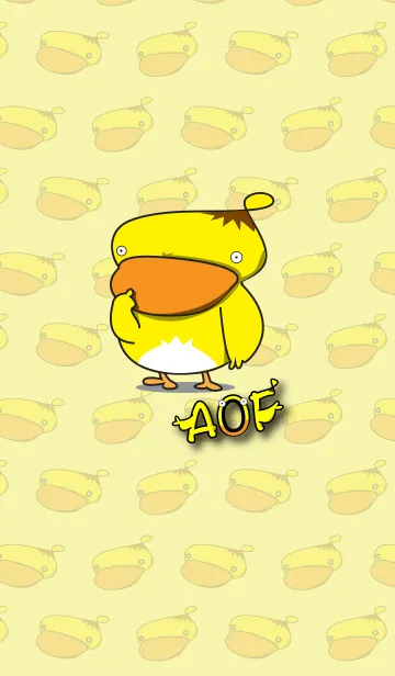 [LINE着せ替え] Aof The Duck by NongMeeの画像1