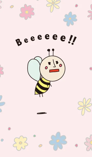 [LINE着せ替え] ゆるハッチぶんぶん着せ替えの画像1