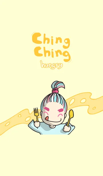 [LINE着せ替え] Ching Ching hungryの画像1