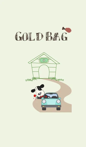 [LINE着せ替え] Gold Bagの画像1