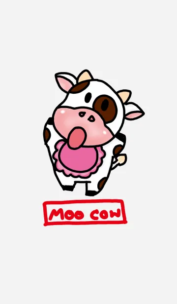 [LINE着せ替え] Moo Cowの画像1