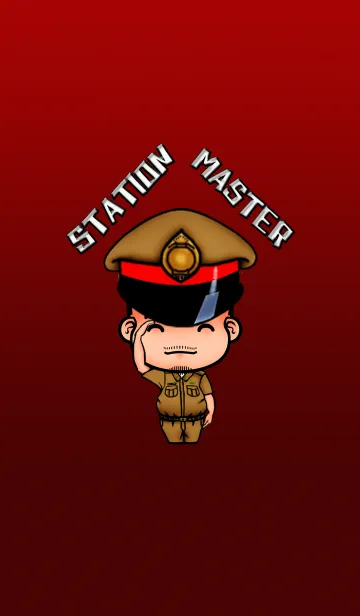 [LINE着せ替え] Station masterの画像1