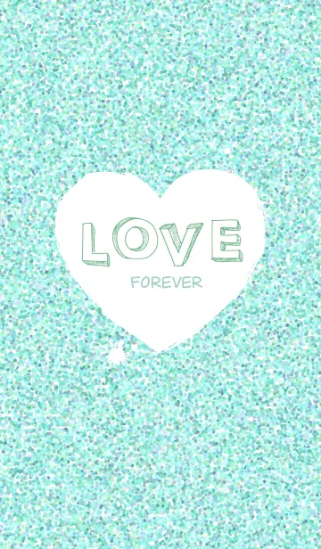 [LINE着せ替え] love forever(mint dot)の画像1