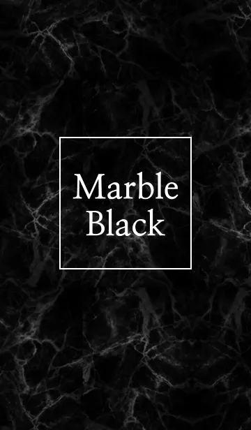 [LINE着せ替え] Marble BLACKの画像1