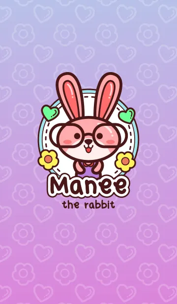 [LINE着せ替え] Manee the Rabbitの画像1