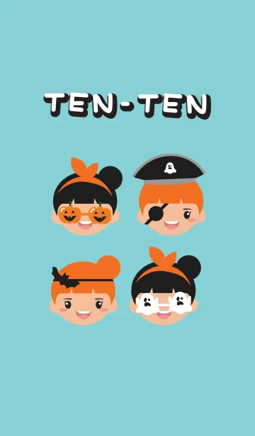 [LINE着せ替え] Ten-Ten : Halloween Party Night！の画像1