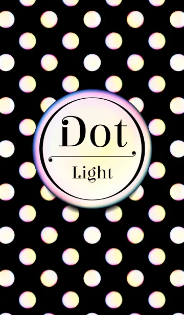 [LINE着せ替え] Dot - Lightの画像1