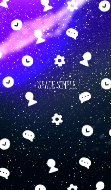 [LINE着せ替え] 宇宙に浮かぶの画像1