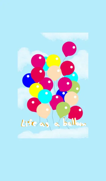 [LINE着せ替え] Life as a Balloonの画像1