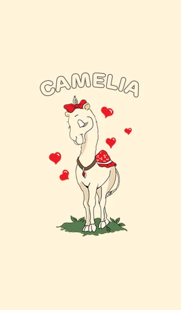 [LINE着せ替え] Camelia themeの画像1