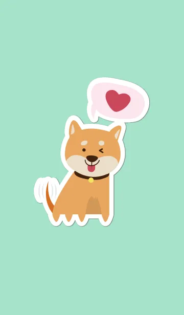[LINE着せ替え] Shiba Inu shopの画像1