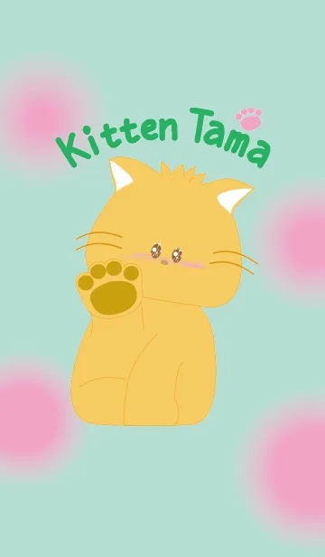 [LINE着せ替え] Kitten Tamaの画像1